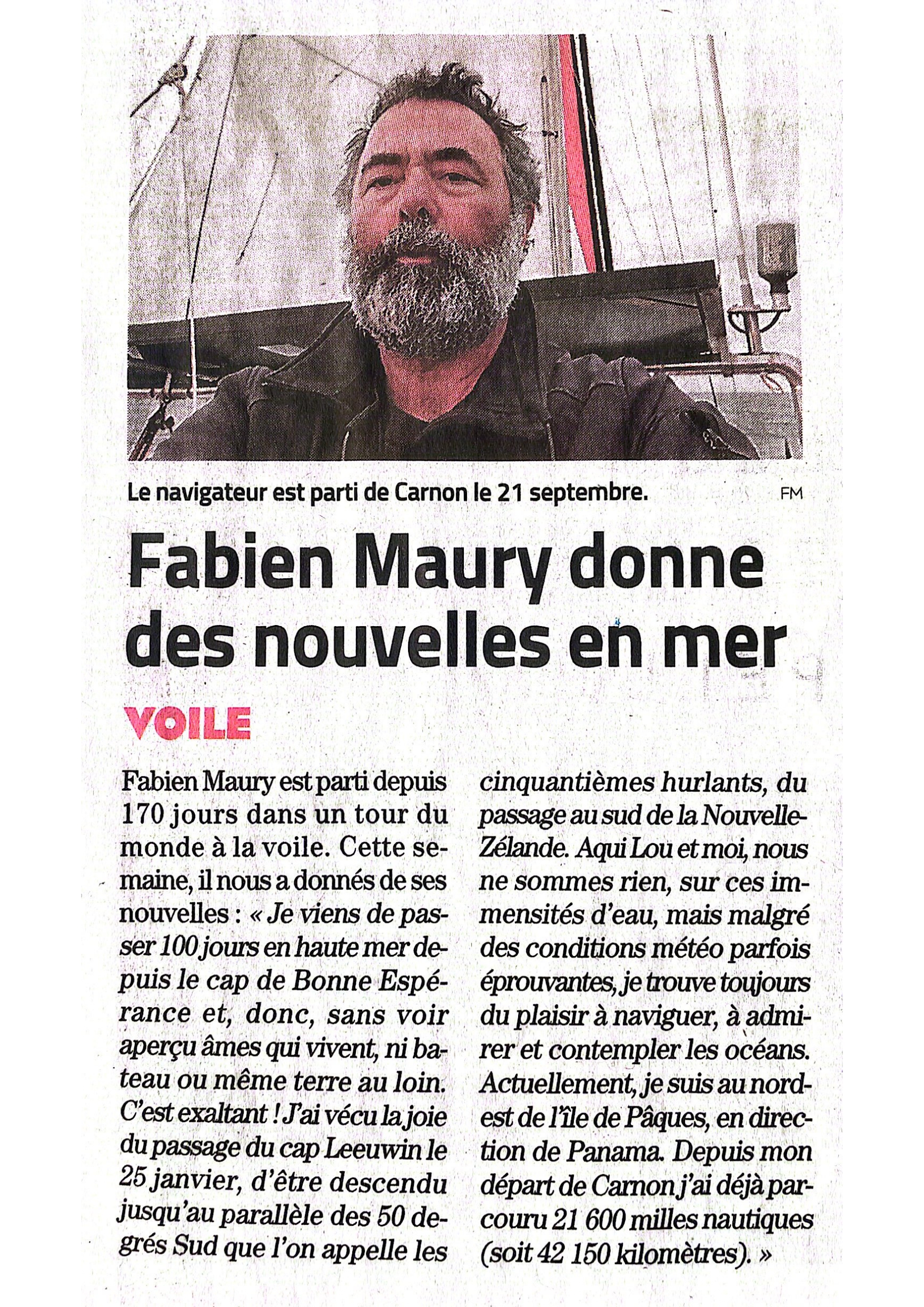 article de presse